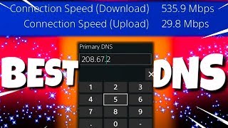 The Best DNS Server for PS4 Best Speeds [upl. by Xed879]