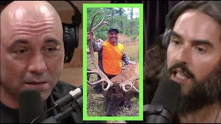 Joe Rogan Explains Hunting to Russell Brand [upl. by Mickelson]