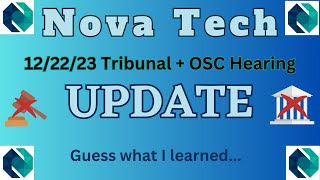 NovaTech Update December 22 2023 [upl. by Haseena]