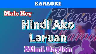 Hindi Ako Laruan by Mimi Baylon Karaoke  Male Key [upl. by Elinnet]