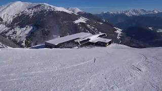 Piste an der Dorfbahn Königsleiten [upl. by Nylauqcaj]