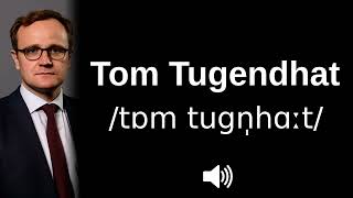 🇬🇧 How to pronounce Tom Tugendhat [upl. by Cone694]