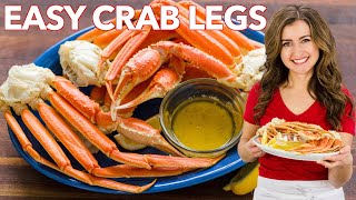 How to Cook Crab Legs 4 Ways [upl. by Einnoc]