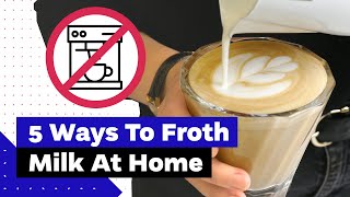 How To Froth Milk At Home Best Milk Frothers Review [upl. by Heng]