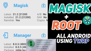 2021 Install Magisk and Root any android using twrp [upl. by Mariska]