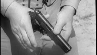 WW2 1911 45 CAL Pistol Training [upl. by Rodama914]