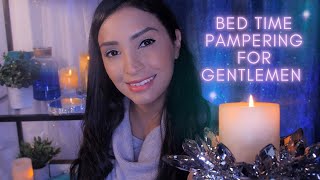 ASMR Bedtime Pampering for Men  ASMR Whisper Inaudible Mouth Sounds [upl. by Essined]