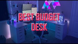 the ULTIMATE budget desk [upl. by Adnalohs]