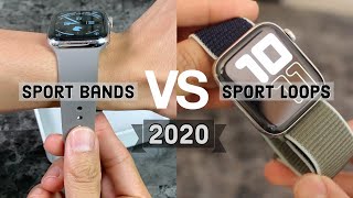 RECAP Apple Watch SPORT BANDS VS SPORT LOOPS [upl. by Shotton]