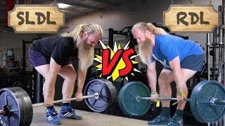 Stiff Leg Deadlift VS Romanian Deadlift [upl. by Meyers592]