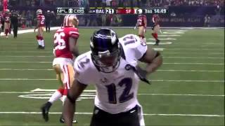 Jacoby Jones 109Yard Kickoff Return Super Bowl XLVII 2013 HD [upl. by Ezarras]