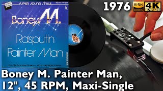 Boney M  Painter Man 12quot 45 RPM MaxiSingle Limited Edition 1978 Vinyl 4K 2496 [upl. by Dibbrun836]