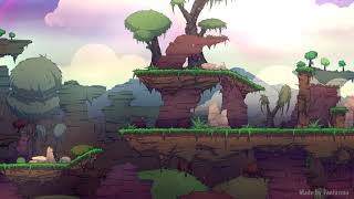 Side scroller platformer level art [upl. by Aseuqram]