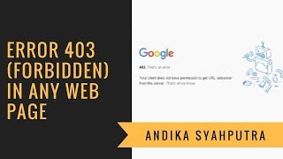 Error 403 forbidden in Any Web Page in Chrome  FIX [upl. by Englebert947]