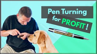 How to Make a Pen for Profit  Pen Turning for Beginners [upl. by Llerej659]