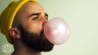 Learn to Blow TRIPLE LAYER Gum Bubbles [upl. by Aviv107]