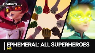 MIRACULOUS  EPHEMERAL SEASON 4 Group Transformation Sequence EDIT [upl. by Marisa613]