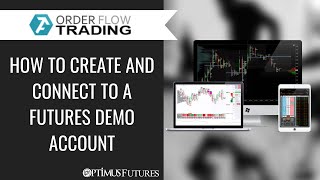 ATAS  Order Flow Trading  How to Create and Connect to a Futures Demo Account [upl. by Ynattir]