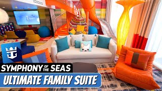 Symphony of the Seas  Ultimate Family Suite Full Walkthrough Tour amp Review 4K  Royal Caribbean [upl. by Arahsal]