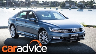 2017 Volkswagen Passat 206TSI RLine review  CarAdvice [upl. by Lea]