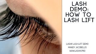 How To Do a Lash Lift and Tint  Best Eyelash Extensions Tutorial [upl. by Jaworski612]