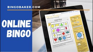 How to play BINGO ONLINE with your class [upl. by Anitniuq60]