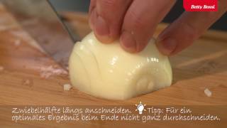 Zwiebel schneiden leicht gemacht Tipps amp Tricks von Betty Bossi [upl. by Stephanie]