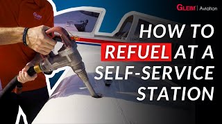 How To Refuel Your Aircraft At A SelfService Station [upl. by Okorih]