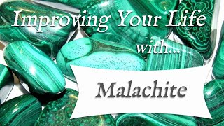 MALACHITE 💎 TOP 4 Crystal Wisdom Benefits of Malachite Crystal  Stone of Transformation [upl. by Virg]