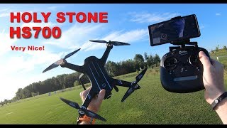 Holy Stone HS700 Drone  Very Nice GPS Drone [upl. by Lydell97]