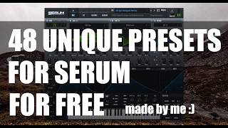 48 FREE SERUM PRESETS My best ones [upl. by Jecon515]