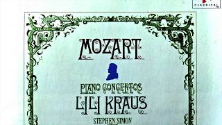 Mozart  Piano Concertos No2021222324252627  Presentation Centurys record  Lili Kraus [upl. by Neeneg]