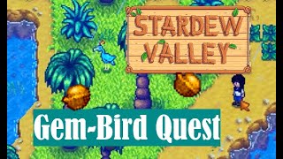 How to Solve the GemBird Riddle  Ginger Island  Stardew Valley NEW 15 Update [upl. by Stella]