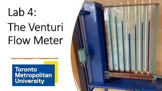 Fluid Mechanics Lab 4 The Venturi Flow Meter [upl. by Enilauqcaj]