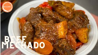 Beef Mechado Recipe  Beef Stew  Mechadong Baka  Easy to Follow Recipe [upl. by Annel]