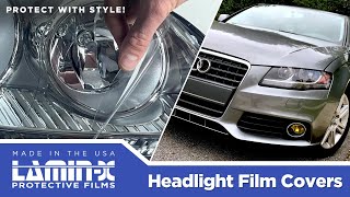 Protect amp Preserve Your Headlights with Clear Laminx Film Covers [upl. by Twitt57]