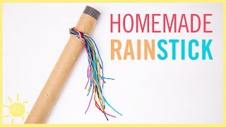 DIY  Rainstick Fun Kid’s Craft [upl. by Sanalda]