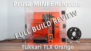 Prusa Mini 3D Printer Enclosure by Tukkari  Full Build amp Review [upl. by Annoyk]