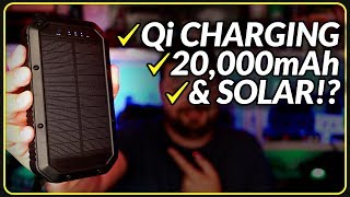 20000mAh USB Solar Power Bank [upl. by Leonhard]