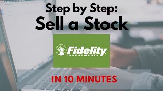 How to Sell a Stock in Fidelity [upl. by Engdahl]