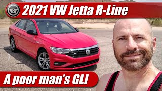 2021 Volkswagen Jetta RLine Test Drive Review [upl. by Bicknell]