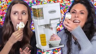 Unboxing amp Testing a SOFT SERVE CUISINART ICE CREAM MAKER [upl. by Samira]