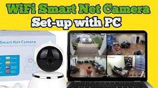 How to Connect WiFi SmartNet CCTV Camera to PC or Laptop [upl. by Orpheus]