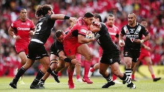 Kiwis Vs Mate Maa Tonga  RLWC 2017 Highlights [upl. by Hazen]