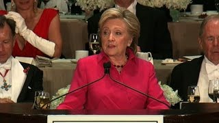 Hillary Clintons entire speech at the Al Smith dinner [upl. by Gilder638]