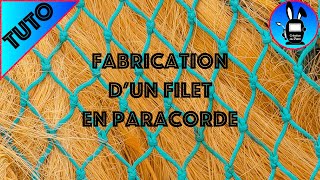 TUTO  comment fabriquer un filet de corde [upl. by Berga]