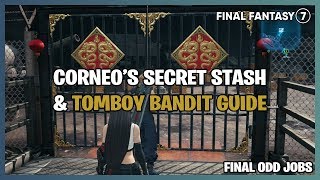 Final Fantasy 7 Remake  Corneos Secret Stash How To Get Back To Sewers  Odd Jobs amp Sidequests [upl. by Melar19]