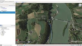 Route abfliegen in Google Earth [upl. by Haslett43]