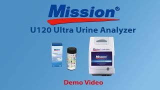 ACON Labs  Mission U120 Ultra Urine Analyzer Demo Video [upl. by Elleret]