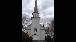 North Stamford Congregational Church Bells Ringing Noon [upl. by Jeramey]